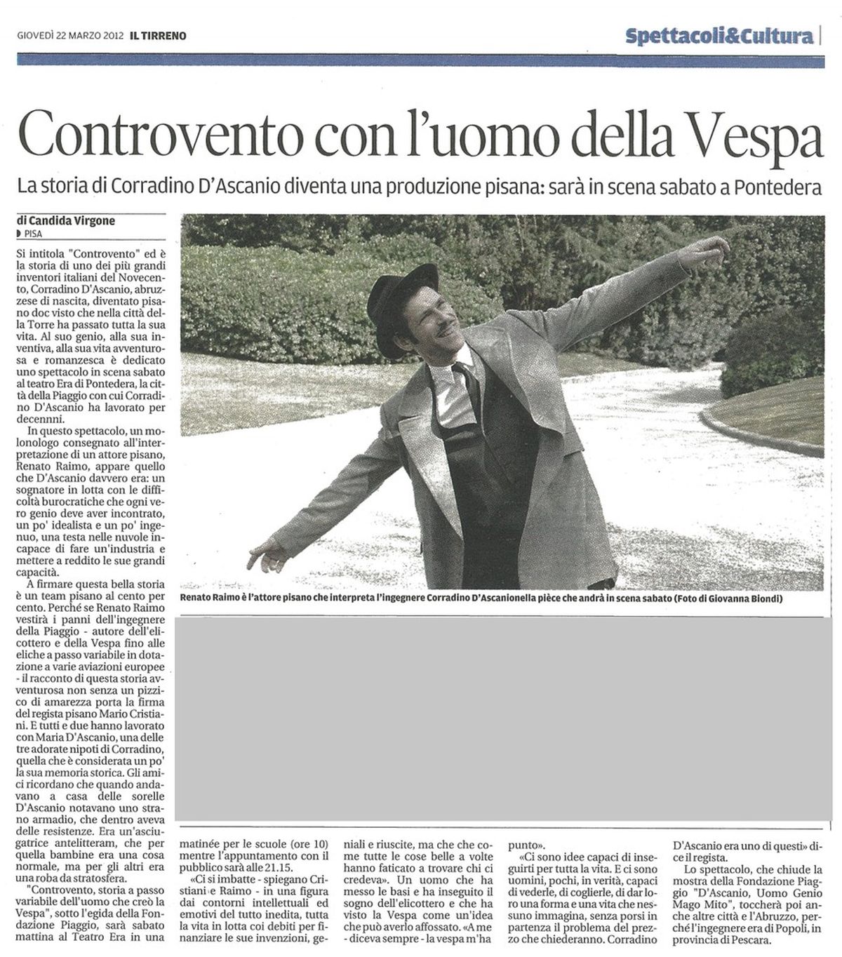 rassegna stampa|5_2012-2013 Renato Raimo